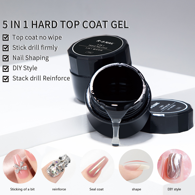 Gel Top Coat - RSNAIL 5 IN 1 Top Coat