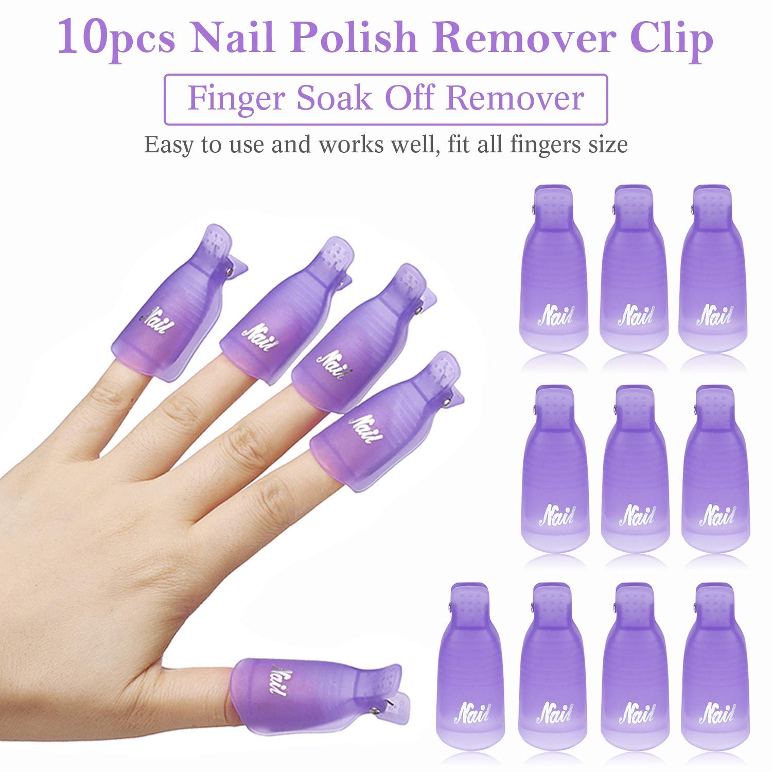 Nail Art Halal - LULAA 10 Pz/16 Pz Plastica Acrilica