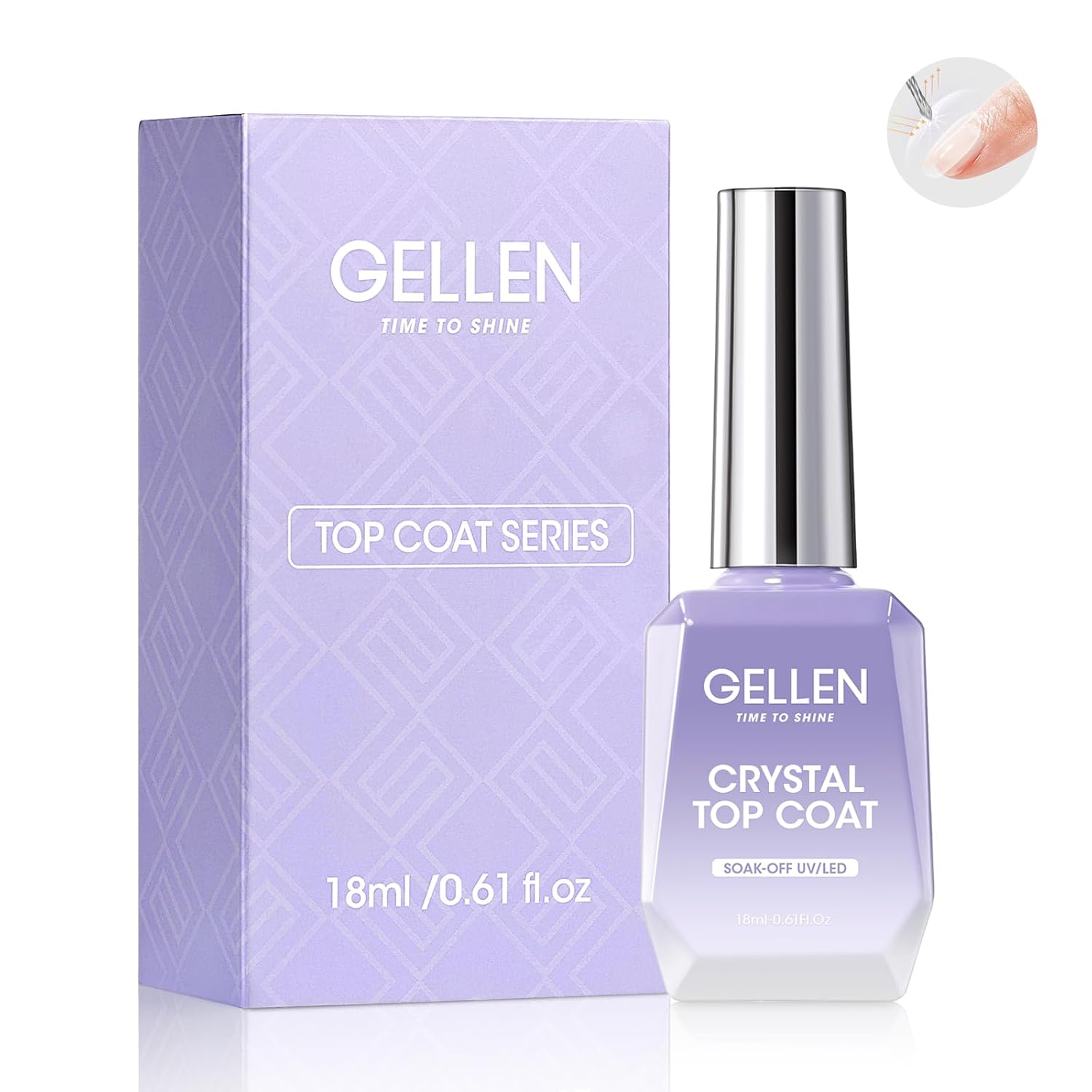 Gel Top Coat - GELLEN Gel per unghie Top Coat