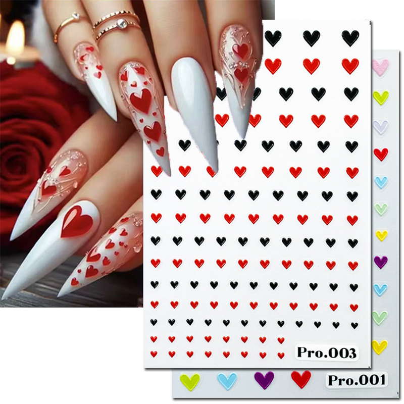 Nail Art Valentines Day - 5d adesivi per nail art in