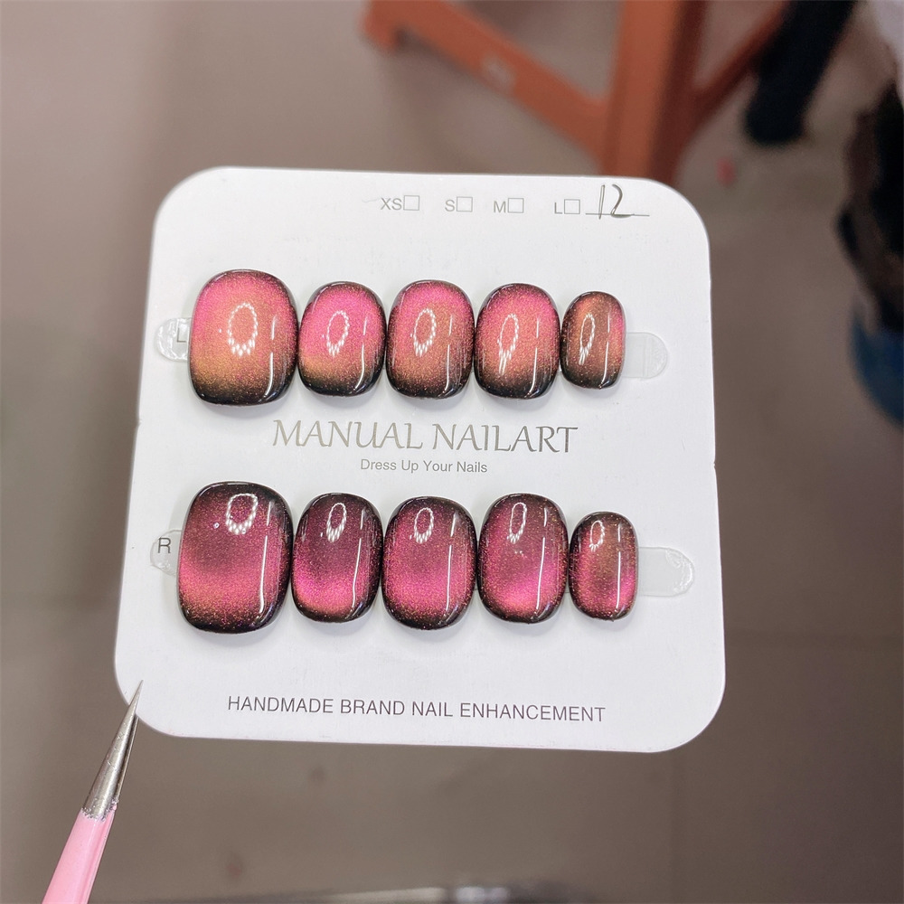 Nail Art Eye Cat - 10 Pezzi Adesivi per Unghie in