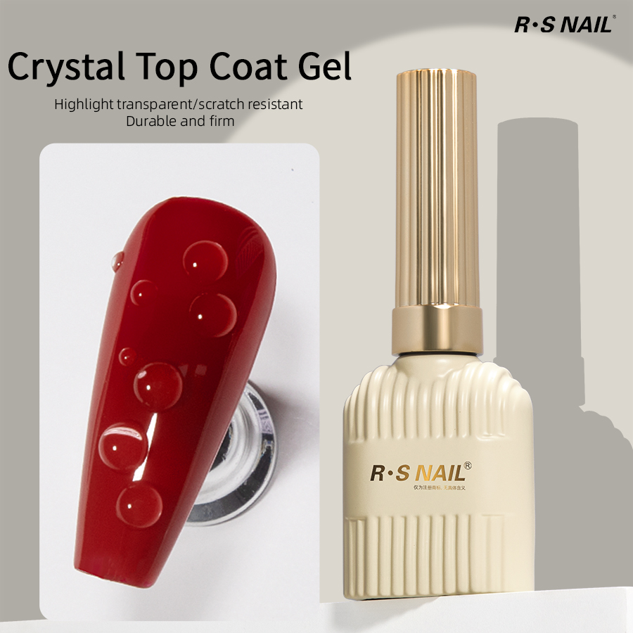 Gel Top Coat - RS NAIL Top Coat in cristallo