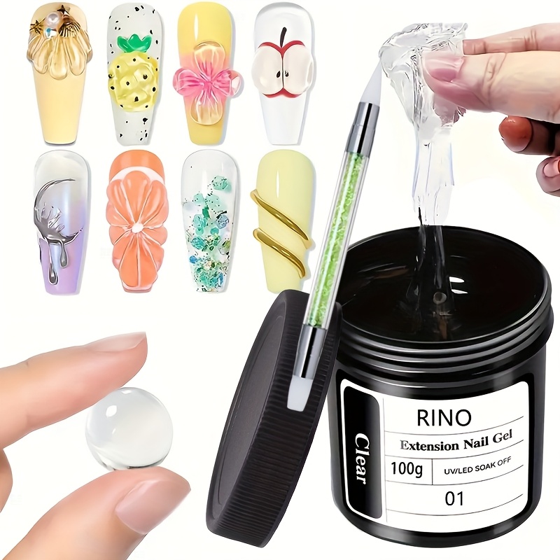 Nail Art Halal - Kit Gel per Unghie UV 100g