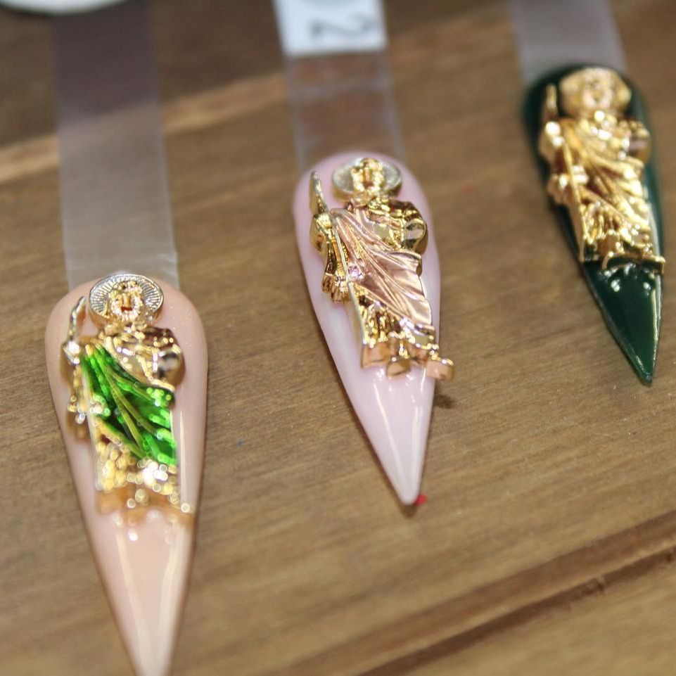 Nail Art Valentines Day - 10 pezzi di decorazioni per unghie