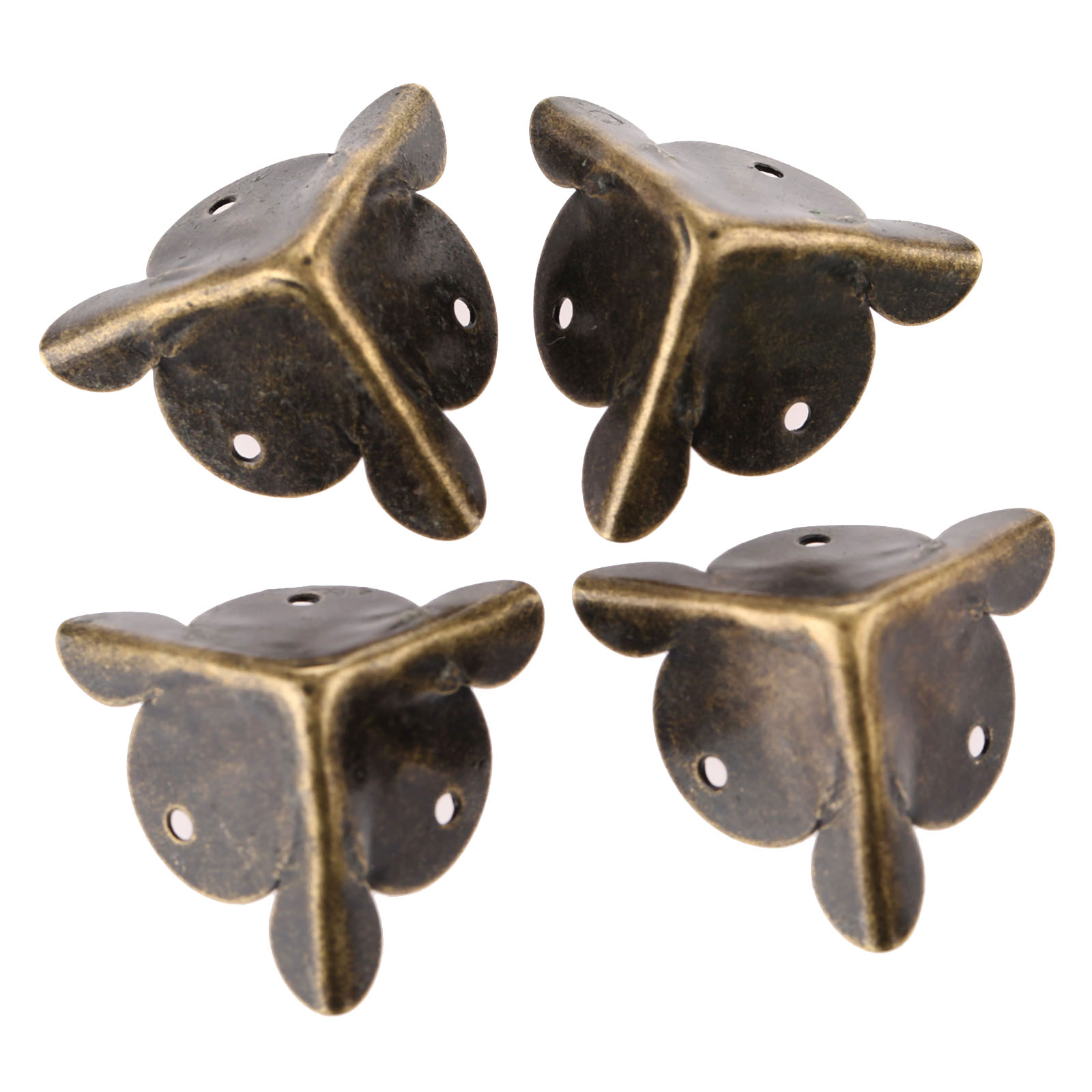 Nail Art Vintage - 4 pezzi antico angolo staffa gioielli