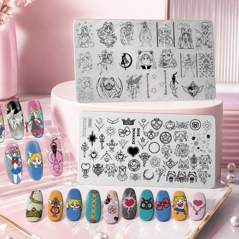 Placca per Stamping Unghie Sai - Nail Art Maroon recensione e prezzo