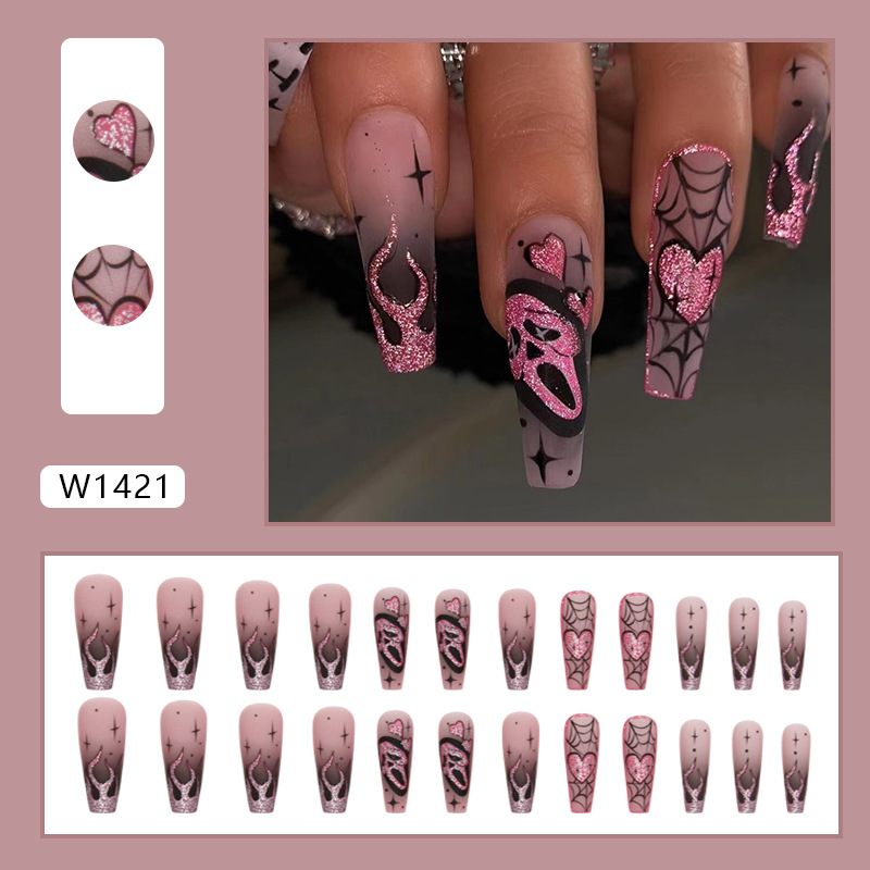 24 pz. Unghie Finte Glitterate - Nail Art Gliter recensione e prezzo