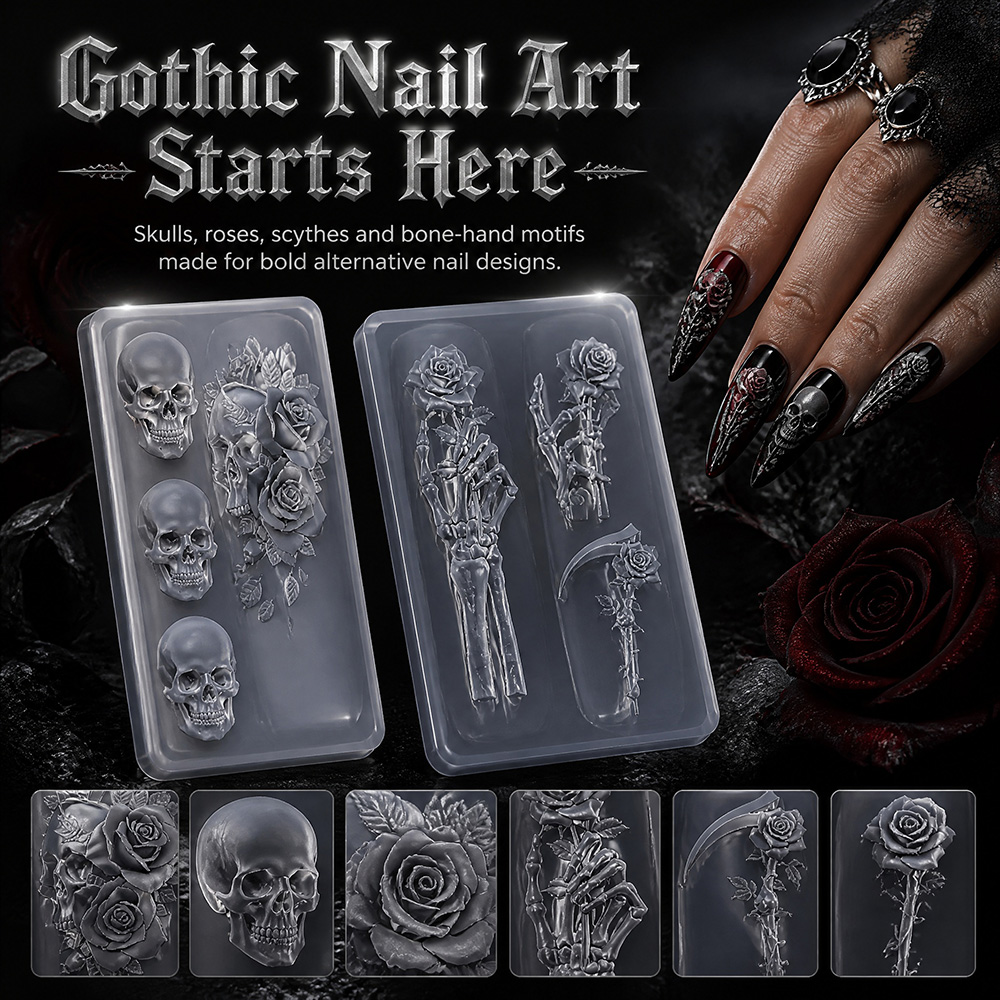 Set da 2 Pezzi: Stampo in Sili - Nail Art Vintage recensione e prezzo