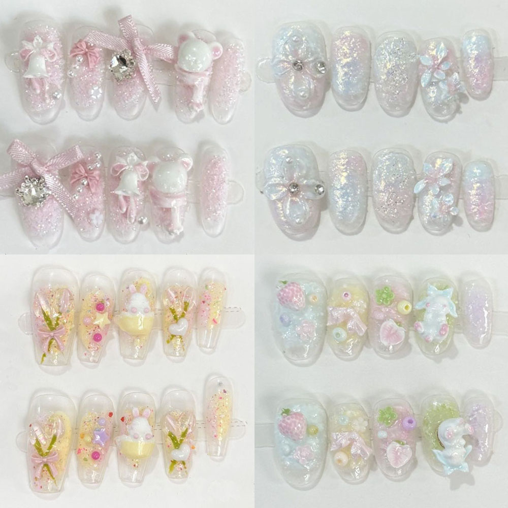 Unghie Finte Rotonde con Glitt - Nail Art Love recensione e prezzo