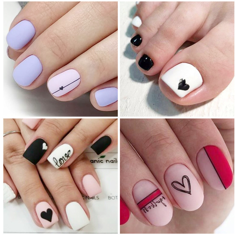 Decalcomanie per nail art Cuor - Nail Art Valentines Day recensione e prezzo