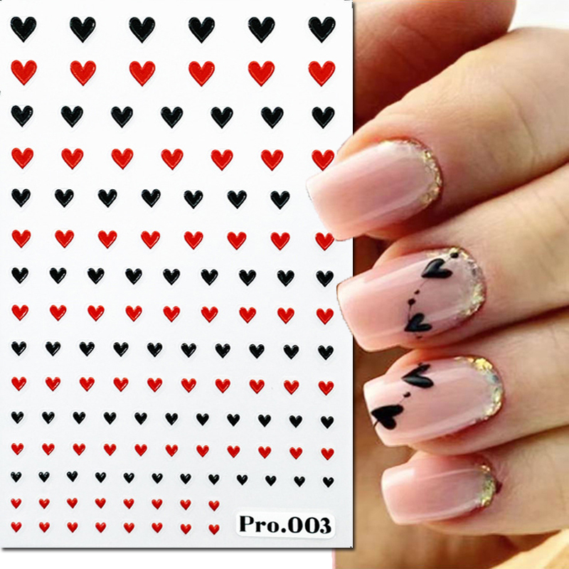 5d adesivi per nail art in ril - Nail Art Valentines Day recensione e prezzo