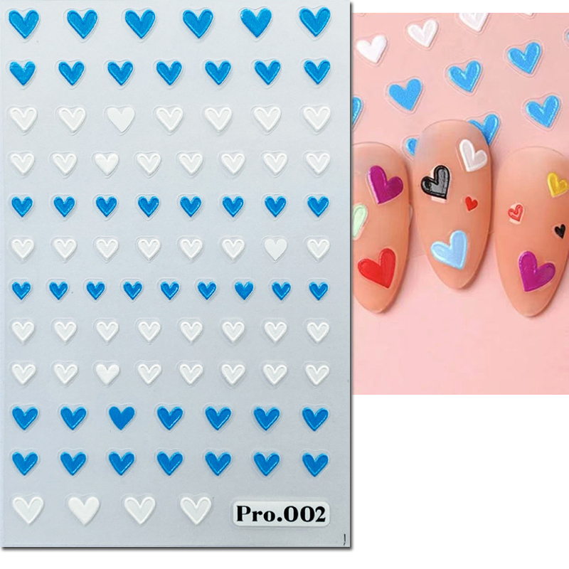 5d adesivi per nail art in ril - Nail Art Valentines Day recensione e prezzo