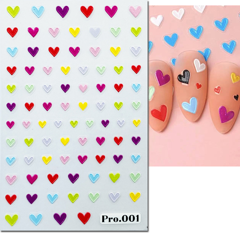 5d adesivi per nail art in ril - Nail Art Valentines Day recensione e prezzo