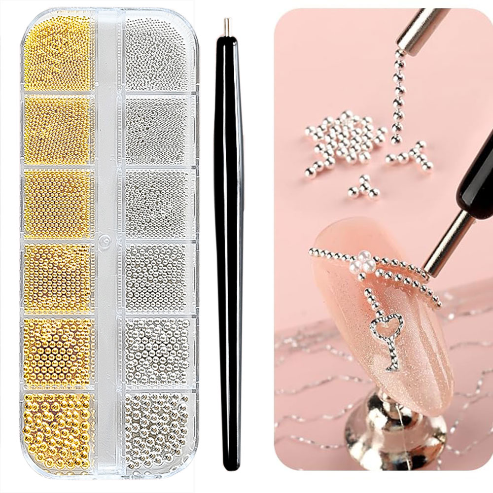 12 Griglia Oro/Argento Mini Pe - Nail Art Valentines Day recensione e prezzo