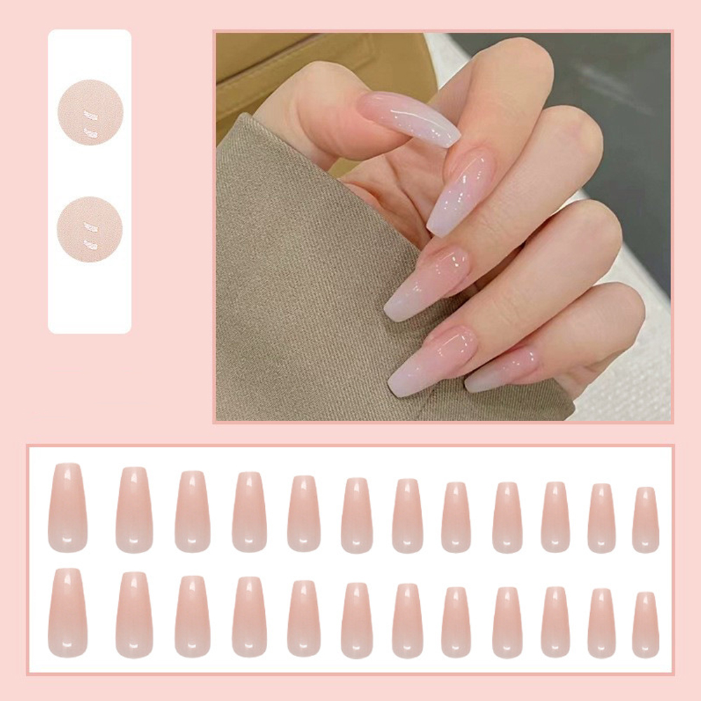 24 pezzi di unghie finte rosa  - Nail Art Gliter recensione e prezzo