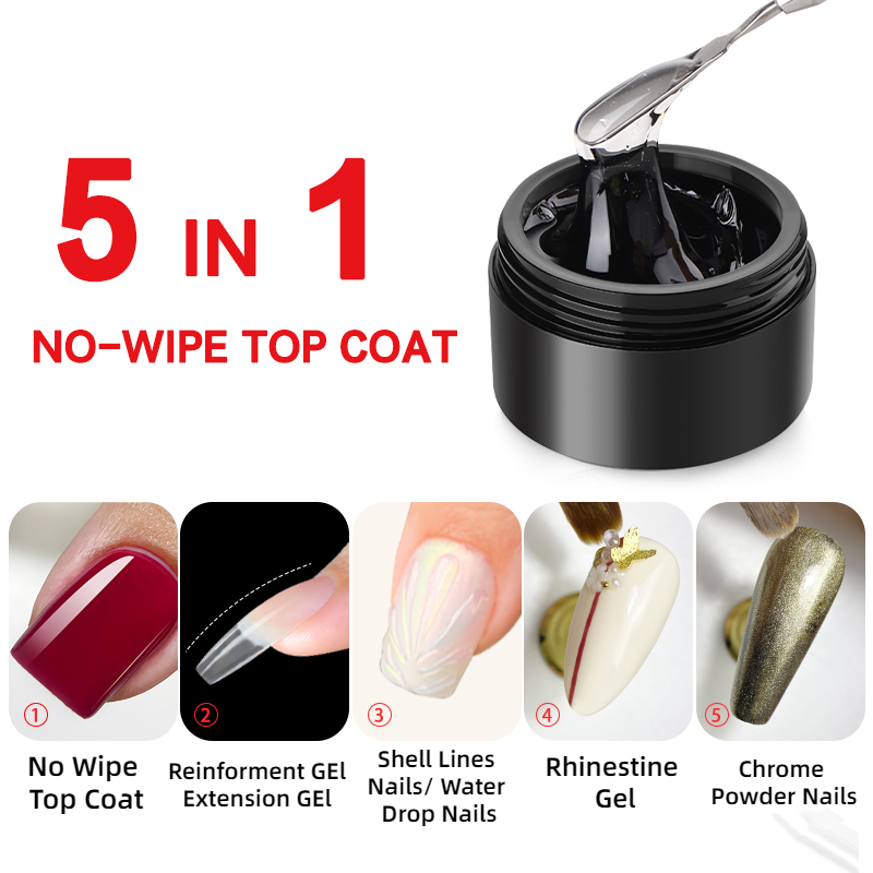 MSHARE 3D Top Coat Gel 50ml 5  - Gel Top Coat recensione e prezzo