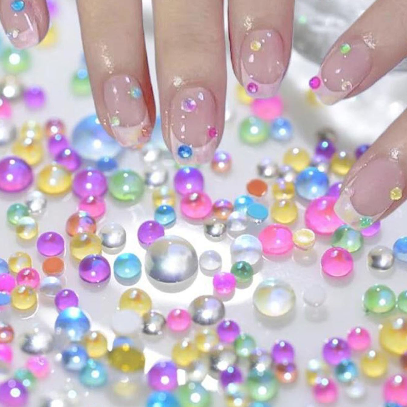 1 scatola di colore della cara - Nail Art Valentines Day recensione e prezzo