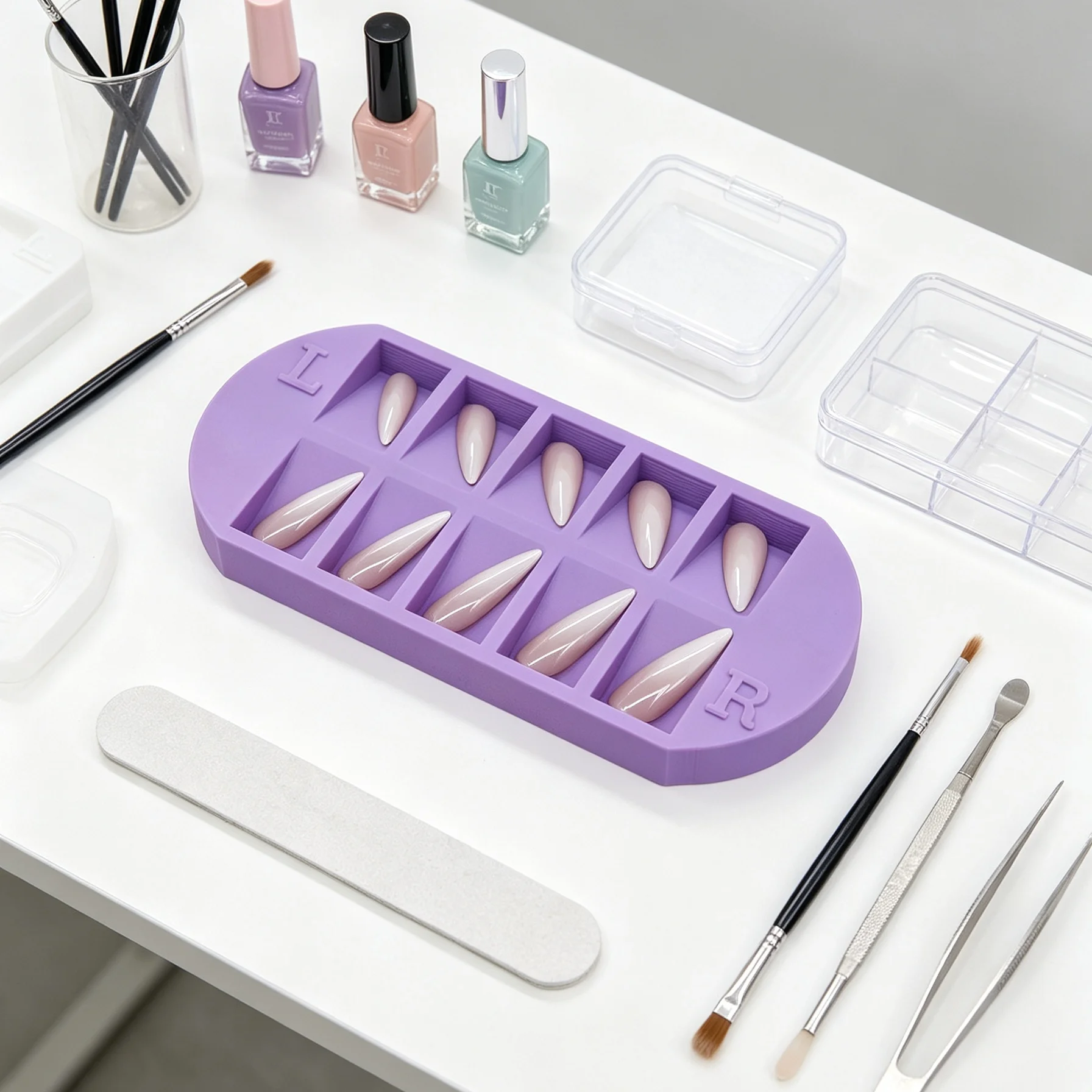 Vassoio porta-punte per unghie - Nail Art Quotes recensione e prezzo