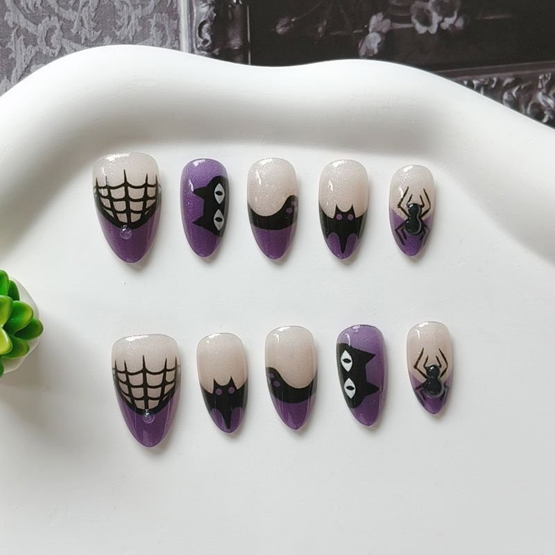 10 Pezzi Unghie Finte per Donn - Nail Art Eye Cat recensione e prezzo