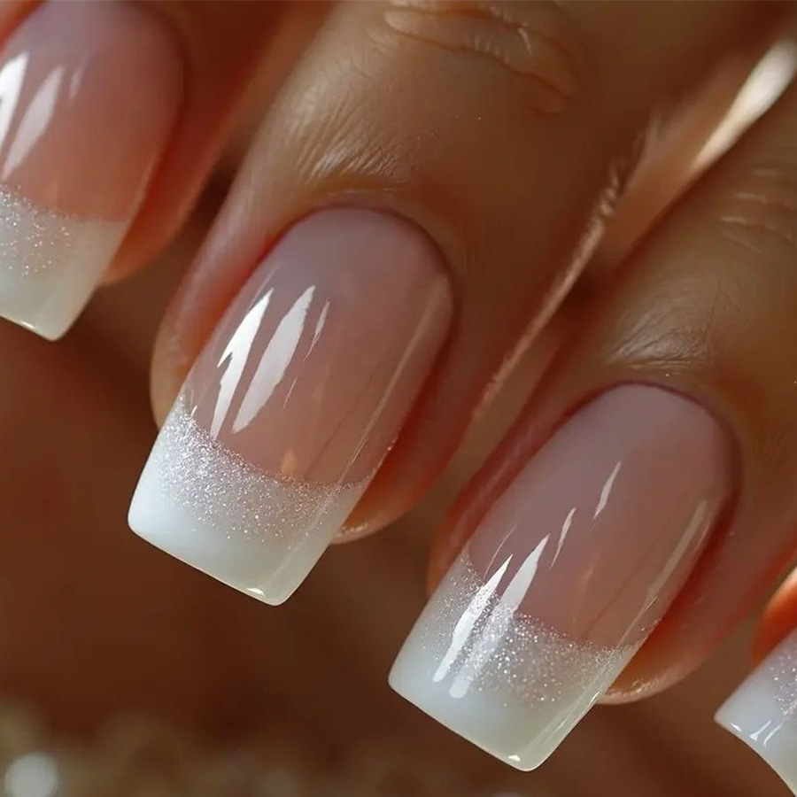 Set di 24 unghie finte quadrat - Nail Art Gliter recensione e prezzo