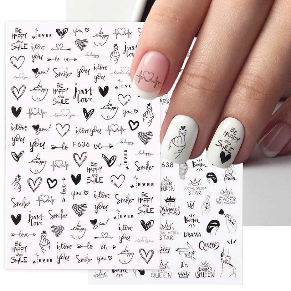 2 pezzi Heart Love Design 3D N - Nail Art Valentines Day recensione e prezzo