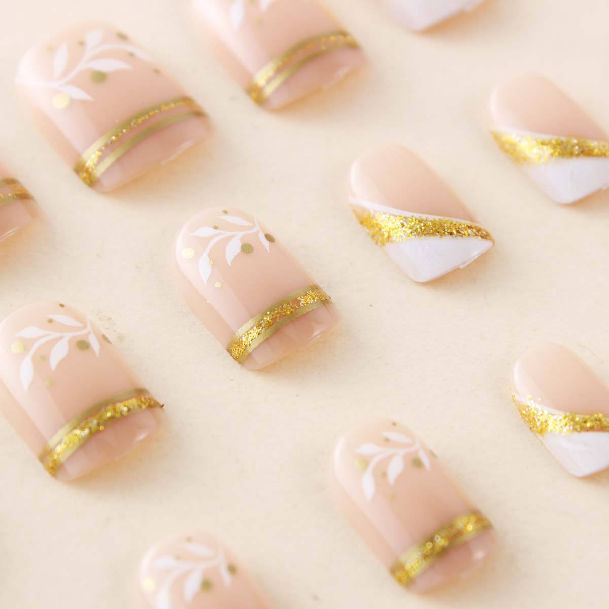 Unghie finte corte e medie per - Nail Art Gliter recensione e prezzo
