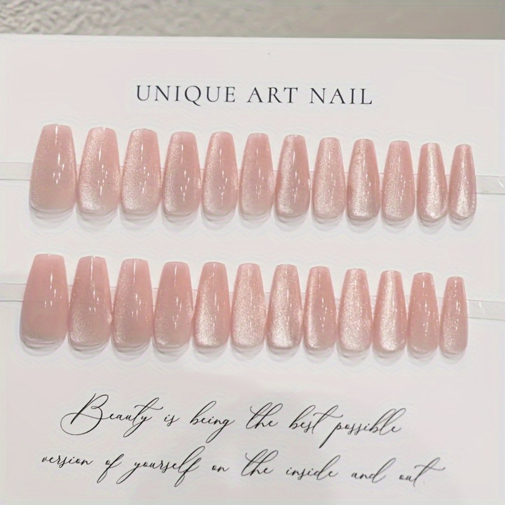 24 pz. Unghie Finte Lunghe a F - Nail Art Gliter recensione e prezzo