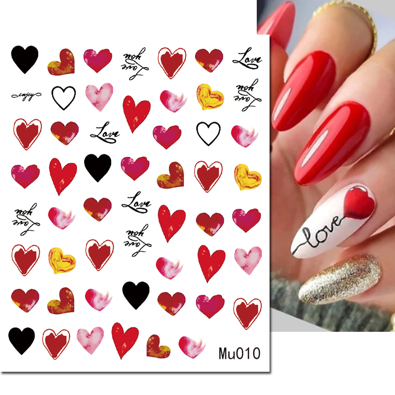 3d Nail Art Slider Adesivi San - Nail Art Valentines Day recensione e prezzo