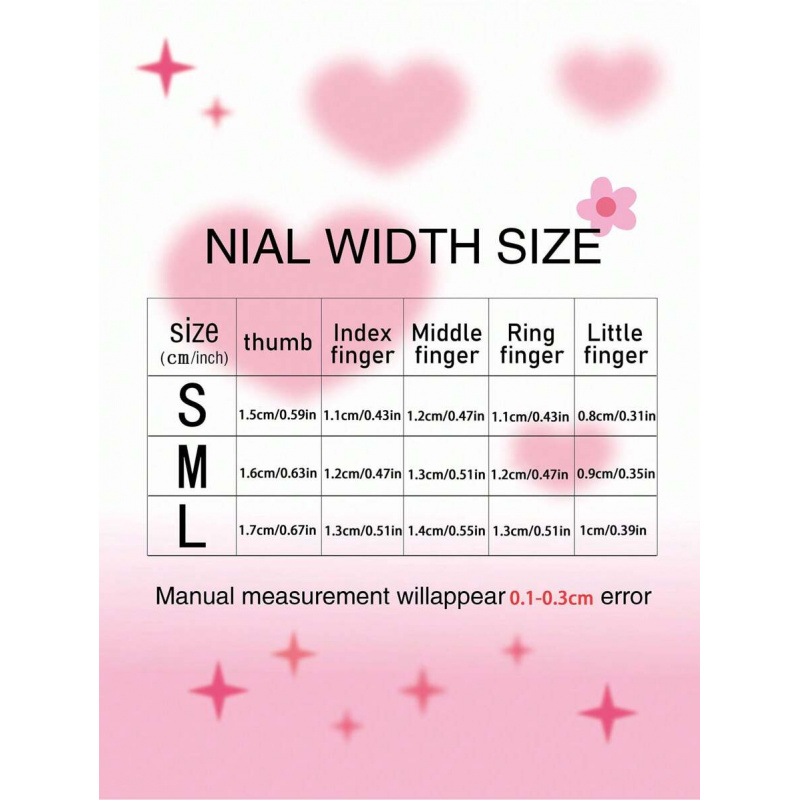 10 pezzi di unghie finte rosa  - Nail Art Eye Cat recensione e prezzo