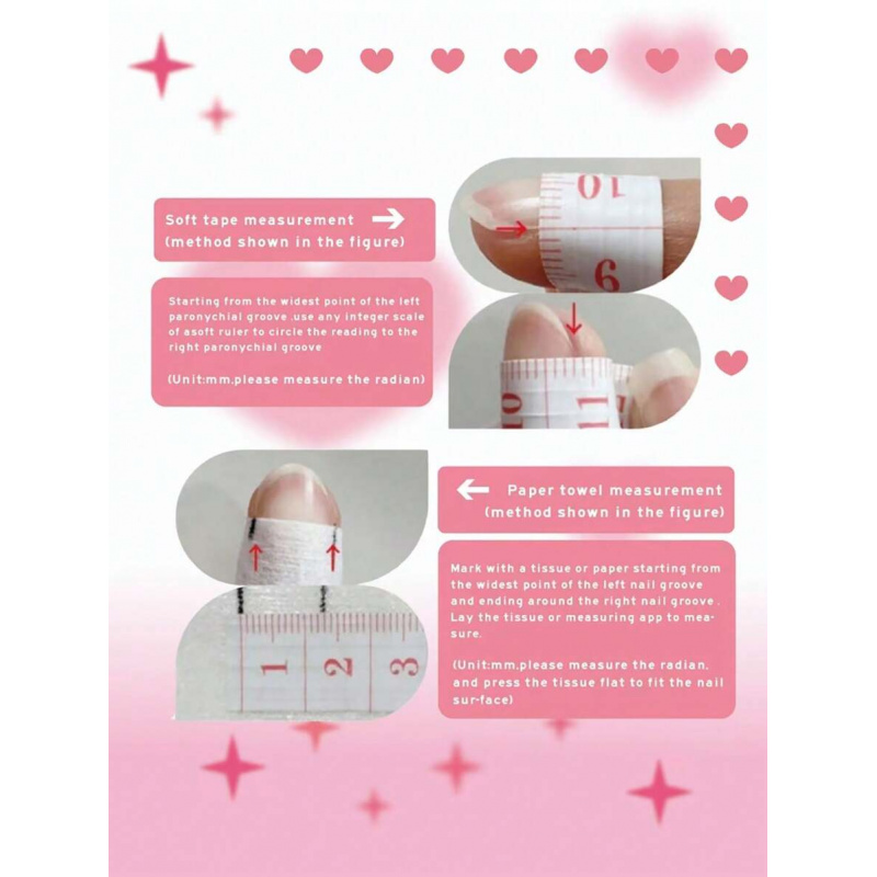 10 pezzi di unghie finte rosa  - Nail Art Eye Cat recensione e prezzo