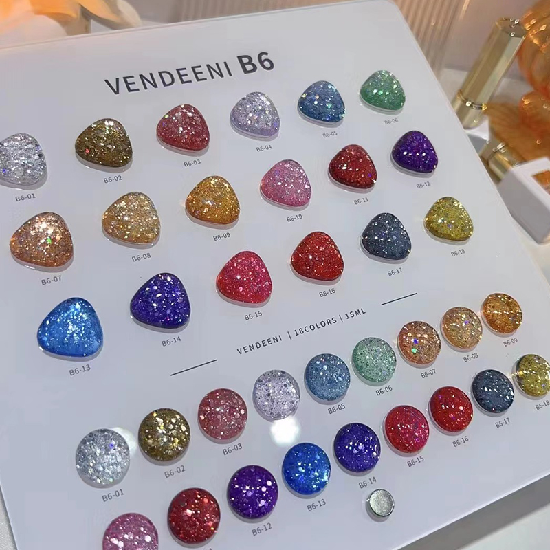 VENDEENI Set di 18 Colori Gel  - Nail Art Eye Cat recensione e prezzo