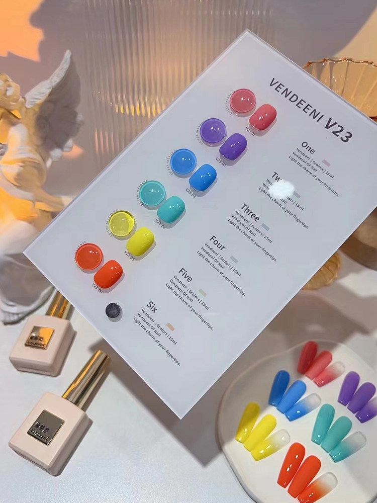 VENDEENI Set di 18 Colori Gel  - Nail Art Eye Cat recensione e prezzo