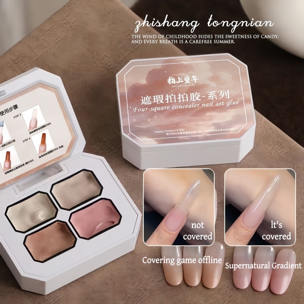 Gel per Unghie Sfumato in 4 Co - Nail Art Halal recensione e prezzo